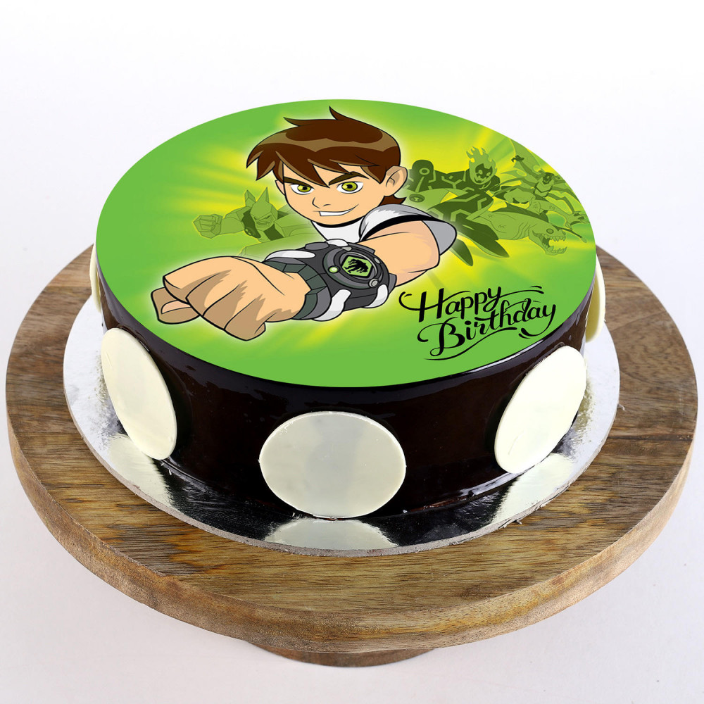 Ben 10 Logo Cake- MyFlowerTree