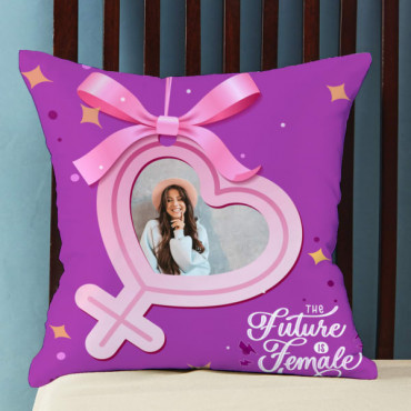 Future is Female Personalized cushions