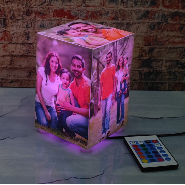 Multi Color Photo Lamp With Remote