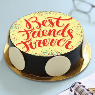 Best Friends Forever Chocolate Cake