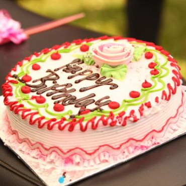 Birthday Black Forest Cream Cake