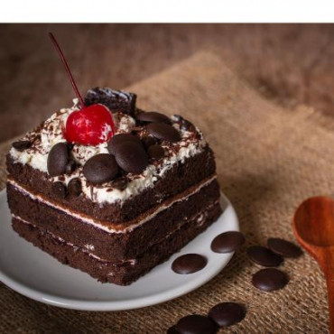 Black Forest Pastry With Cherry