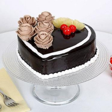 Chocolate Heart Cake