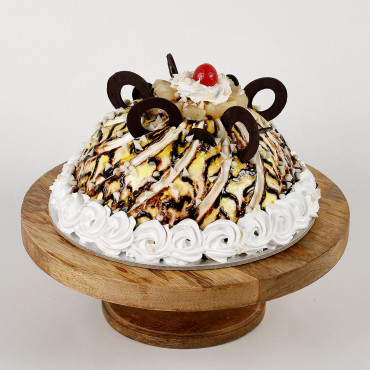 Dome Shaped Choco Coin Cake