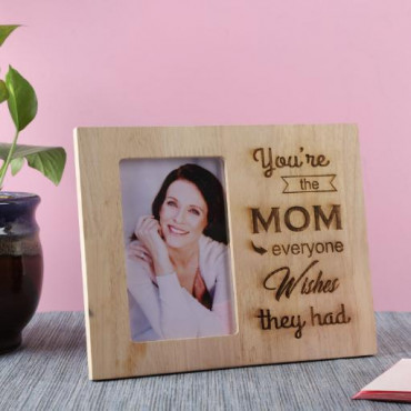 Customised Mom Wooden Frame