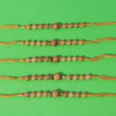 Set of 5 Beads Rakhi