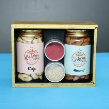Rakhi Box of Choco Kaju and Almond