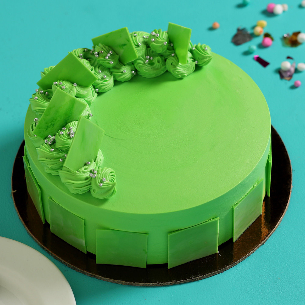 Basil Green Apple Cake : r/cake