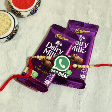 Luscious Dairy Milk With Rakhi