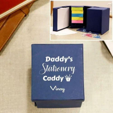 Personalised Desk Stationery Set For Dad
