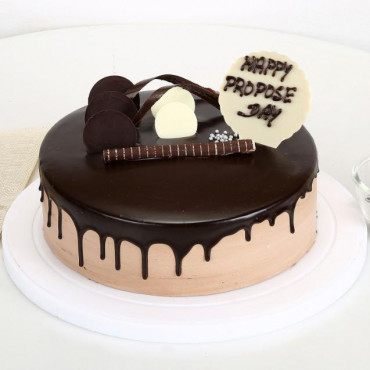 Propose Day Chocolate Cake