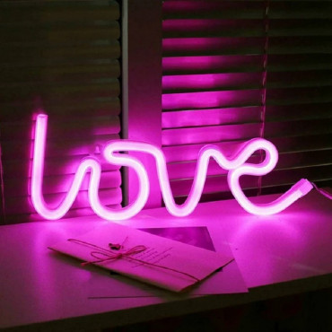 Neon Love Signs Light LED Love Art